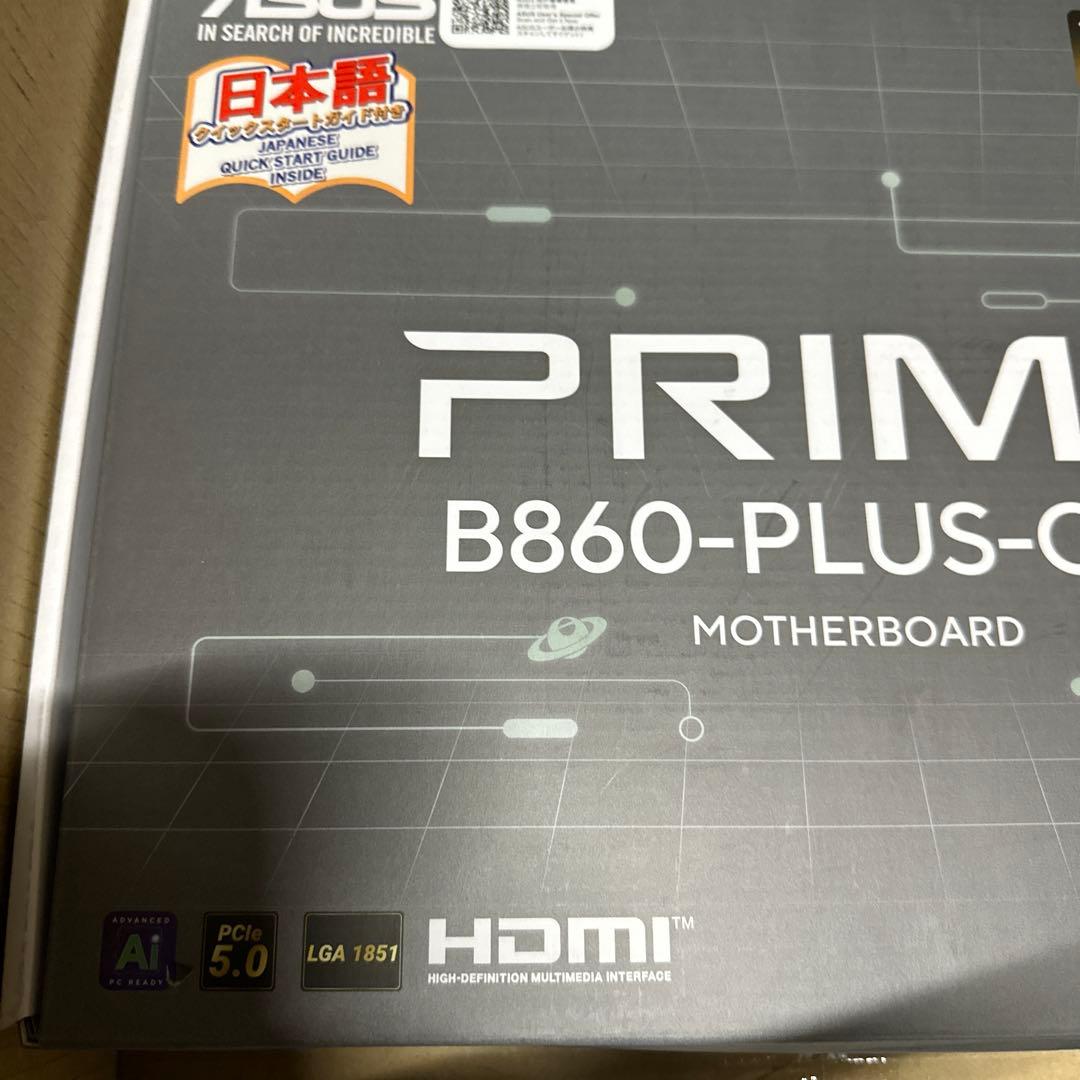 ASUS Prime B860-PLUS-CSM マザーボード