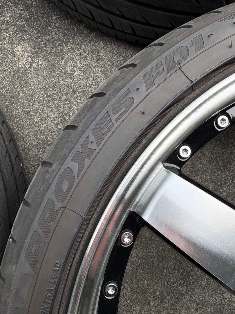 20インチ アルミホイールセット 245/35-20 245/25R20