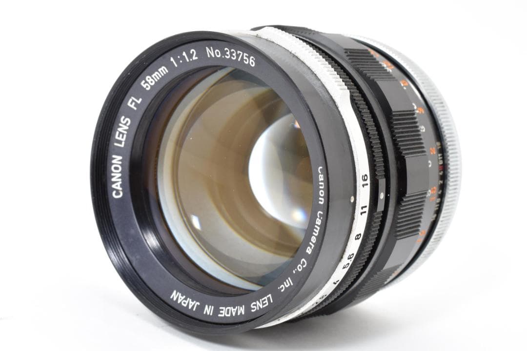 キャノン FL 58mm f/1.2 Manual Focus 3504