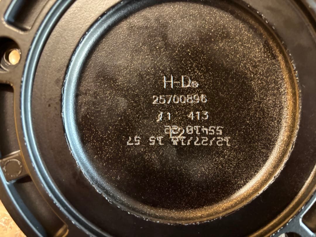 ハーレー純正 M8ダービーカバー（マットブラック）