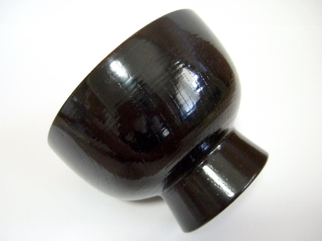 合鹿椀 黒漆 天然木 漆器 / 木製 漆塗 輪島塗