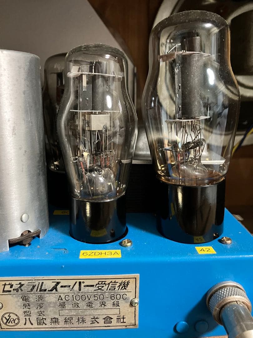 【稼働品】 GENERAL 真空管ラジオ　オーバーホール済　アンティーク　レトロ