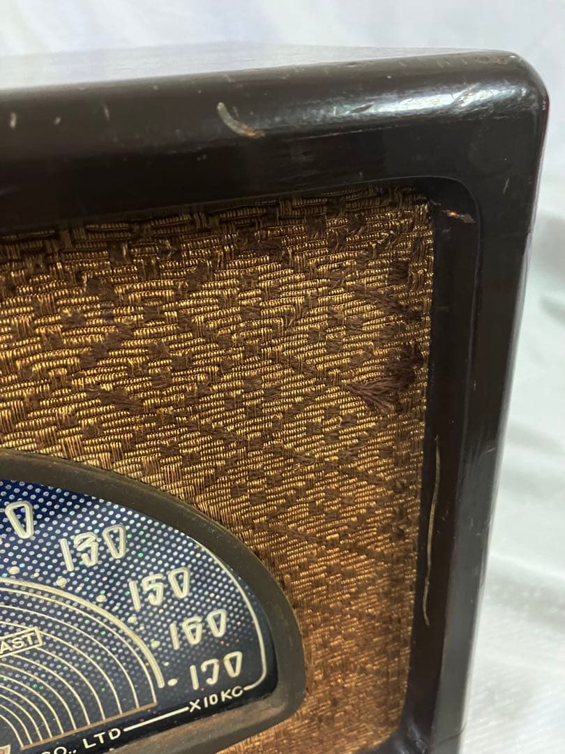 【稼働品】 GENERAL 真空管ラジオ　オーバーホール済　アンティーク　レトロ