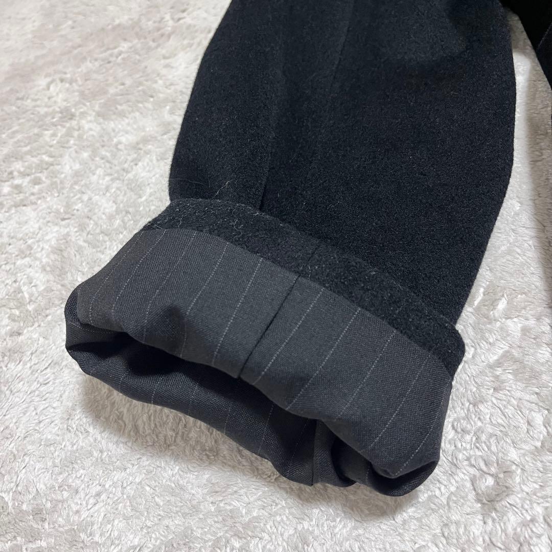 ワイズ　ヨウジヤマモト　ウール、カシミヤ　ノーボタン　コート　オーバー