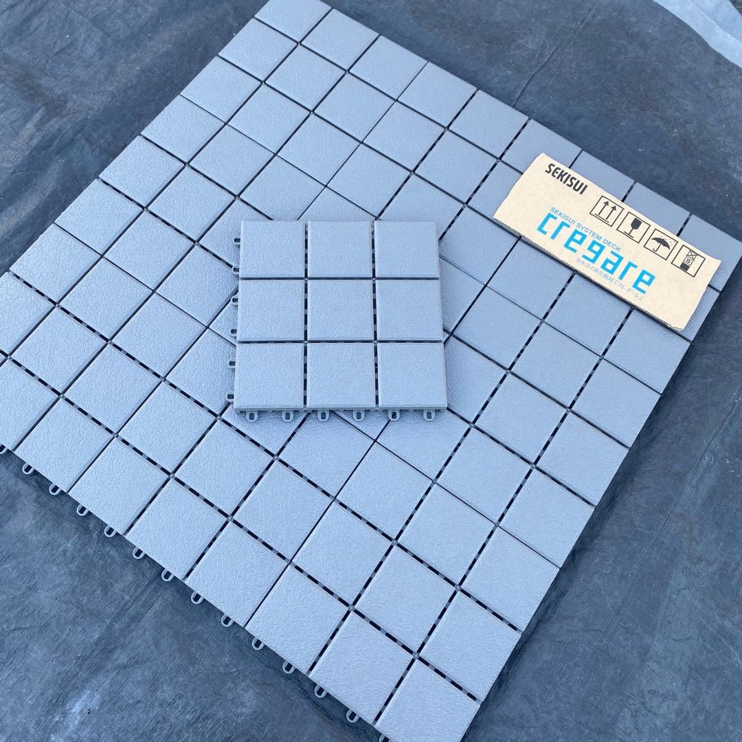 3箱目/全10箱 クレガーレ (しま) 400枚セット プラタイルGM色