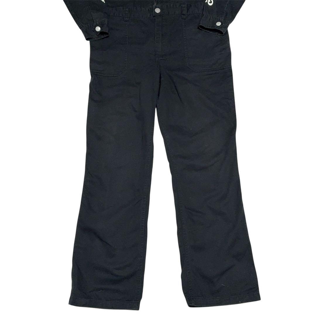 インディアンモーターサイクル オールインワン オーバーオール つなぎ ブラックM