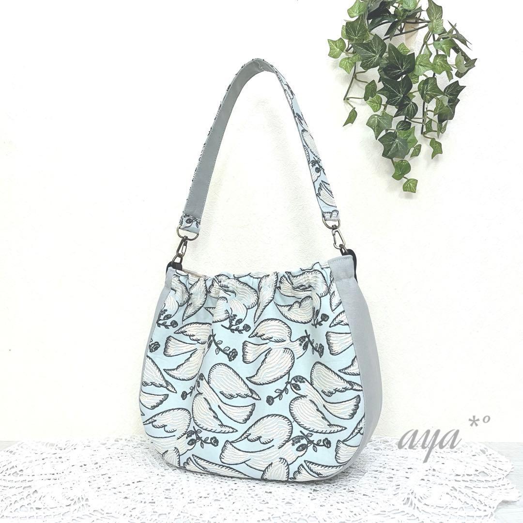 ミナペルホネン　ハンドメイド　ショルダーバッグ　following day