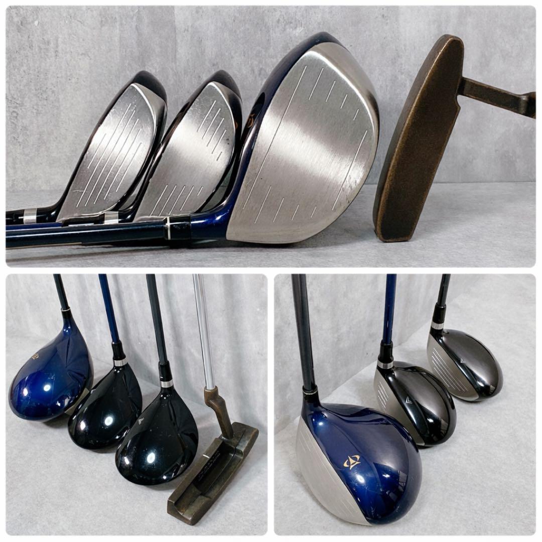 V958 左利き ミズノ 他 ゴルフクラブ メンズ フルセット 白 レフティ