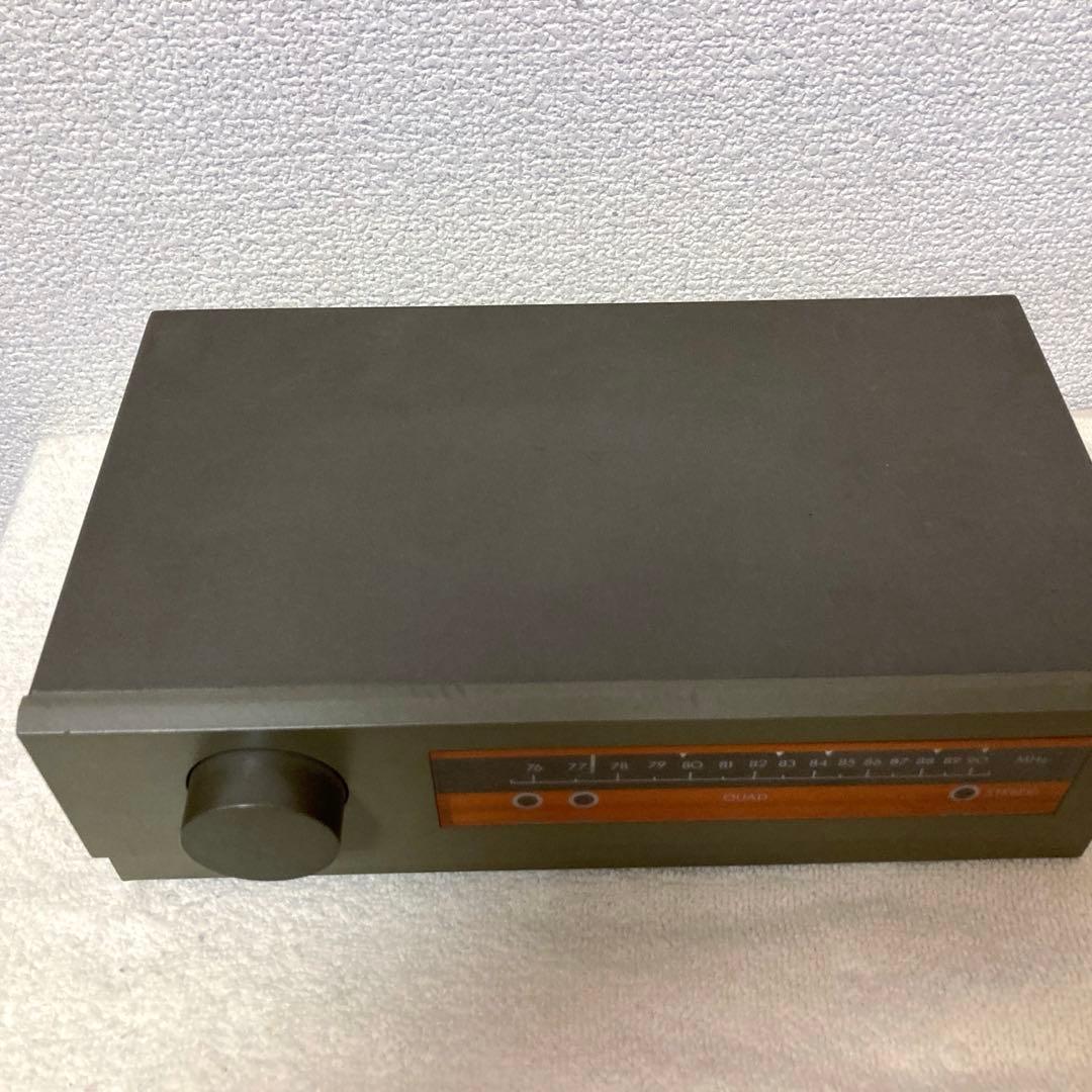 希少名機 英国QUAD FM3 FMチューナー日本バンド仕様ステレオ受信確認済み