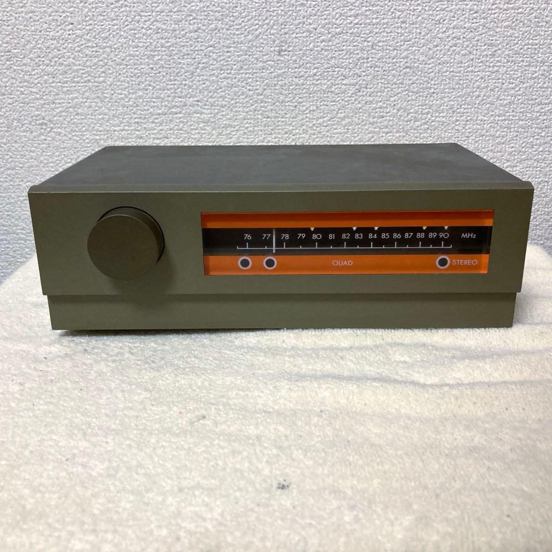 希少名機 英国QUAD FM3 FMチューナー日本バンド仕様ステレオ受信確認済み