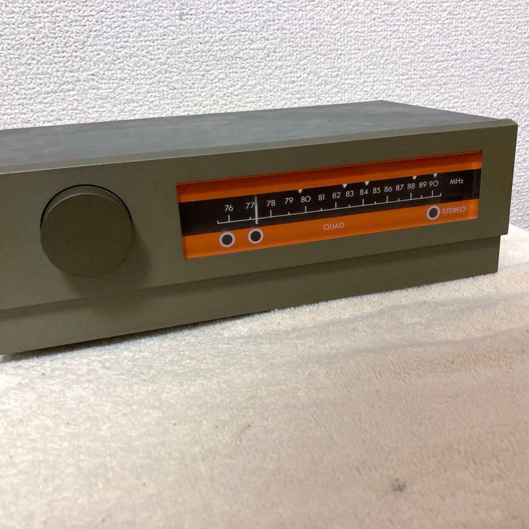 希少名機 英国QUAD FM3 FMチューナー日本バンド仕様ステレオ受信確認済み