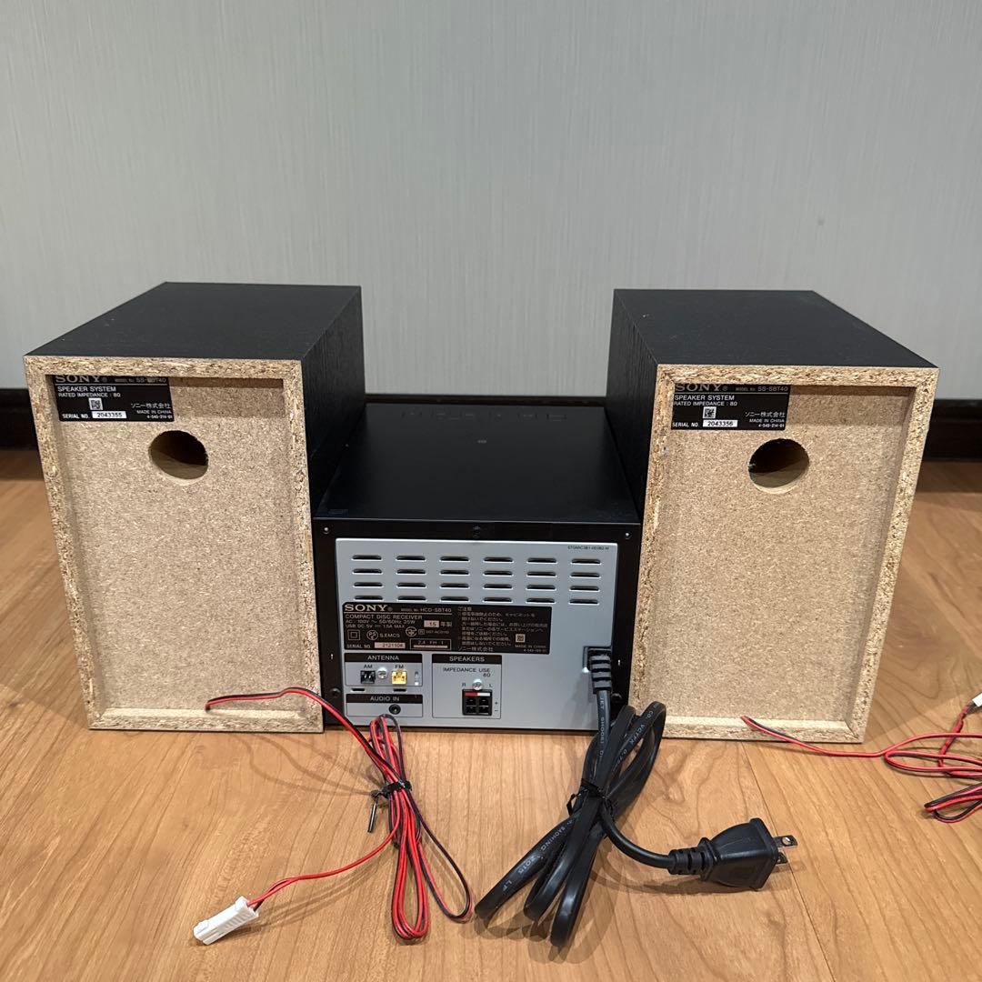 SONY マルチコネクト　ミニコンポ　CD