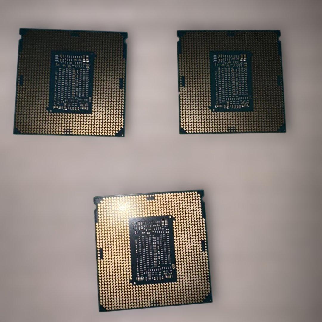 Intel Core i5-8500 CPU 3個セット
