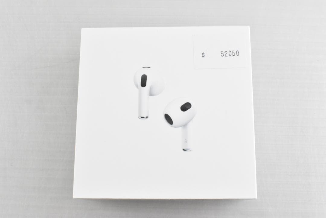 B394【美品】AirPods イヤホン (第3世代) MME73J/A