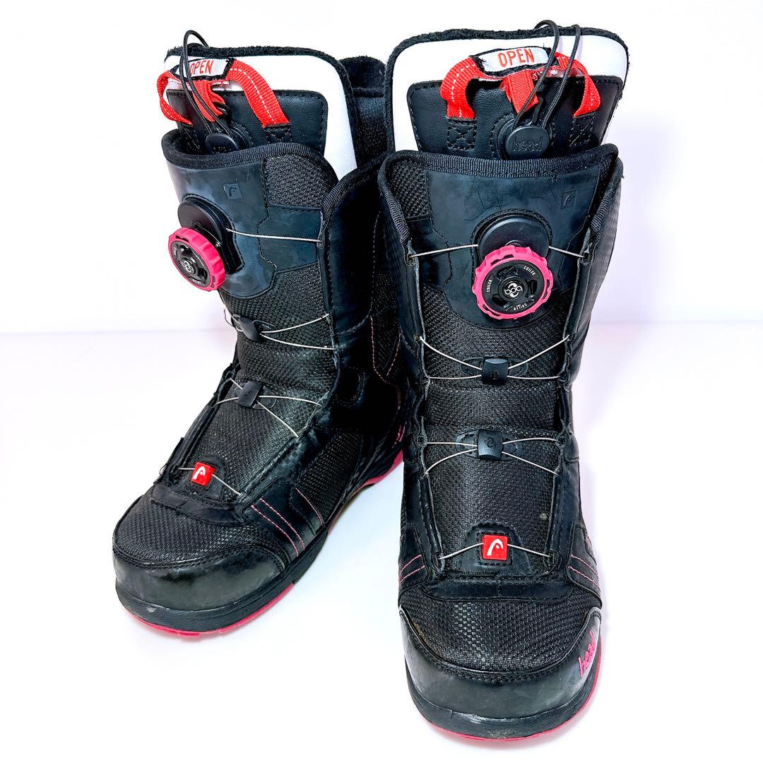 状態良好 HEAD 25cm スノーボード ブーツ BOA レディース JADE