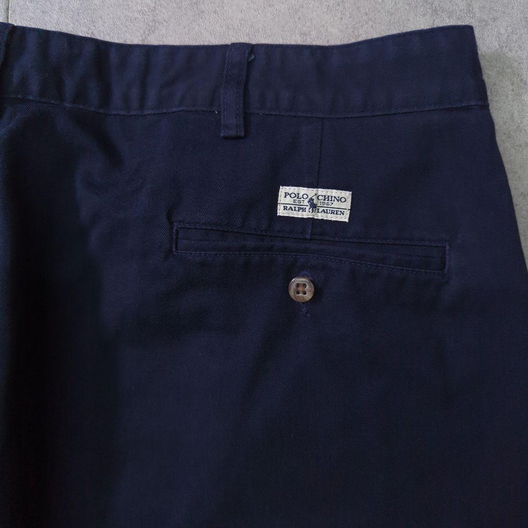 USA製 Polo Ralph Lauren ツータックチノ ANDREW 40