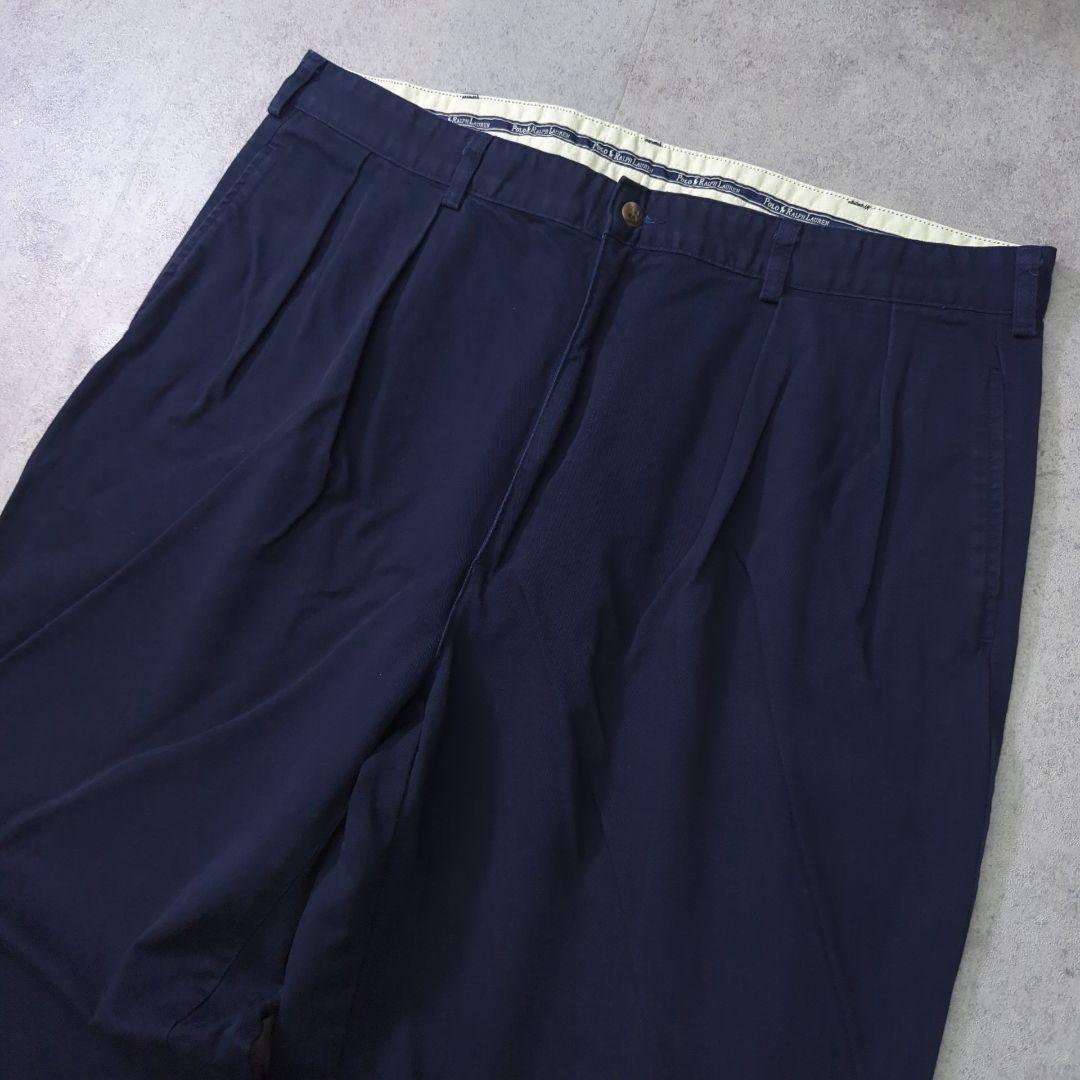 USA製 Polo Ralph Lauren ツータックチノ ANDREW 40