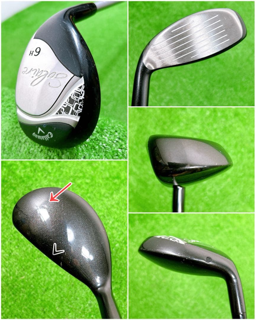 人気！ キャロウェイ ソレイユ レディースクラブセット 8本 L 初心者 優しい