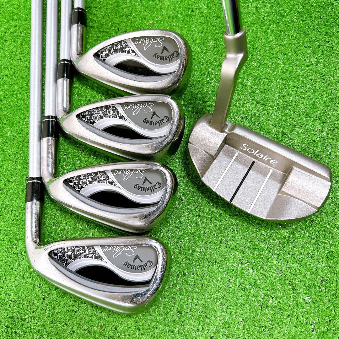 人気！ キャロウェイ ソレイユ レディースクラブセット 8本 L 初心者 優しい
