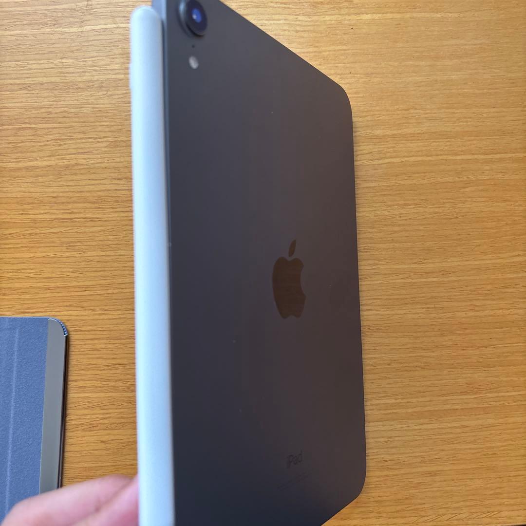 超美品 iPad mini スペースグレー フィルム、カバー、ペンシル付属