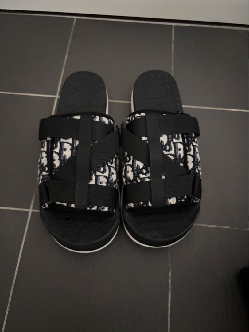 こ*は様 DIOR HOMME オブリーク ALPHA サンダル slide