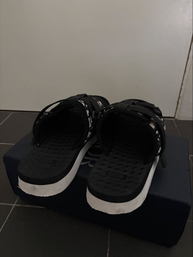 こ*は様 DIOR HOMME オブリーク ALPHA サンダル slide