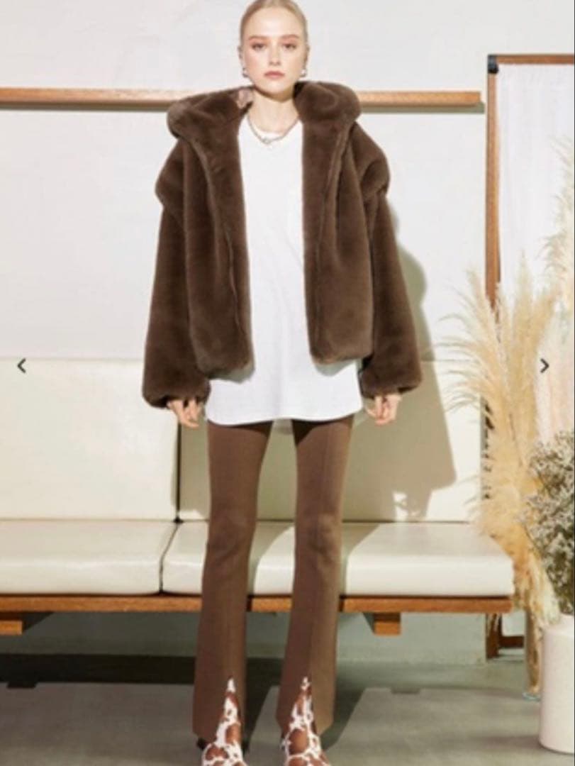 ALEXIA STAM ファー アウター