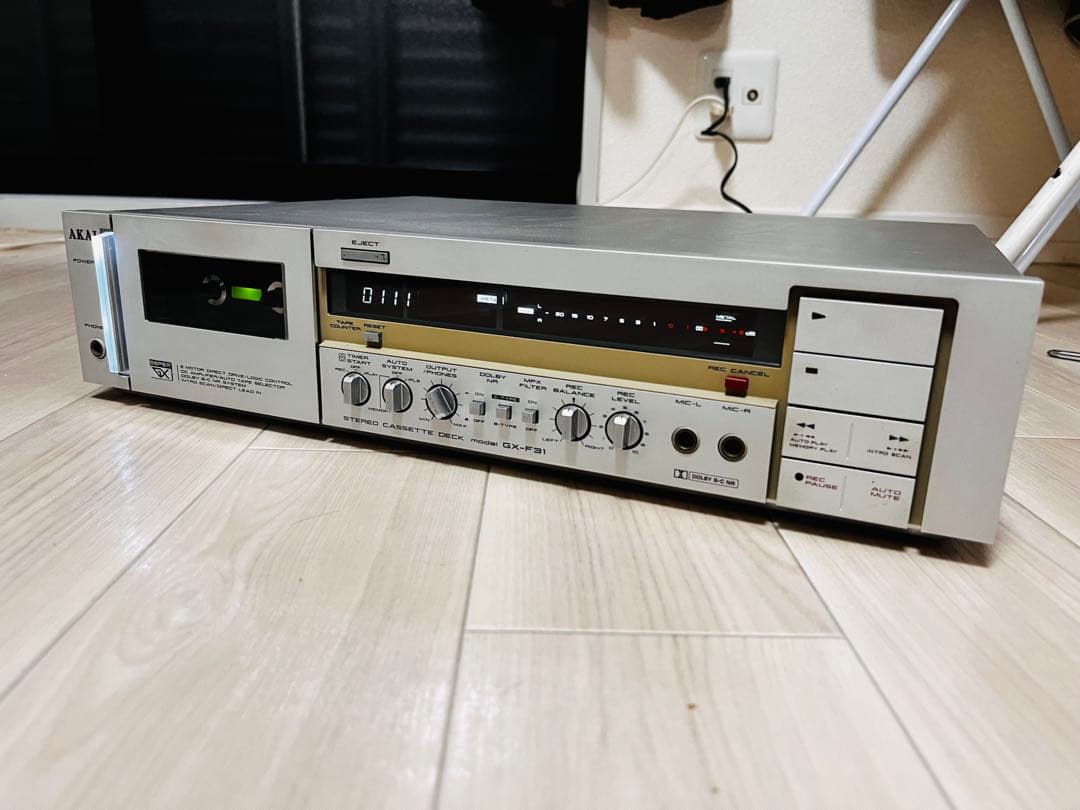 AKAI GX-F31 カセットデッキ