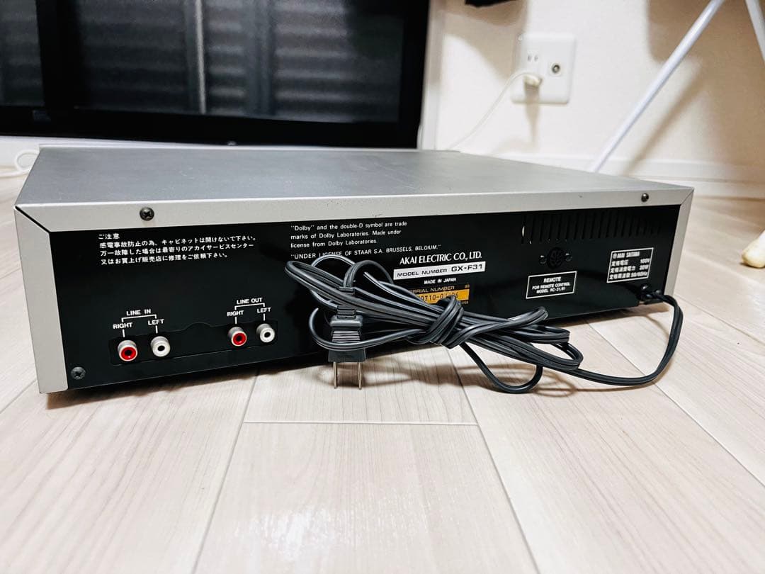 AKAI GX-F31 カセットデッキ