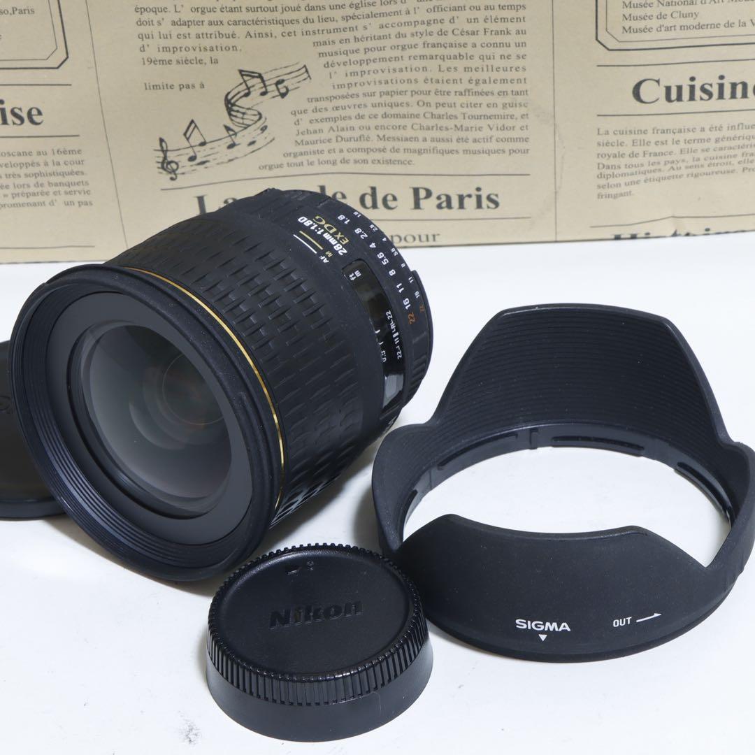 SIGMA 28mm F1.8 DG ASPHERICAL MACRO ニコン