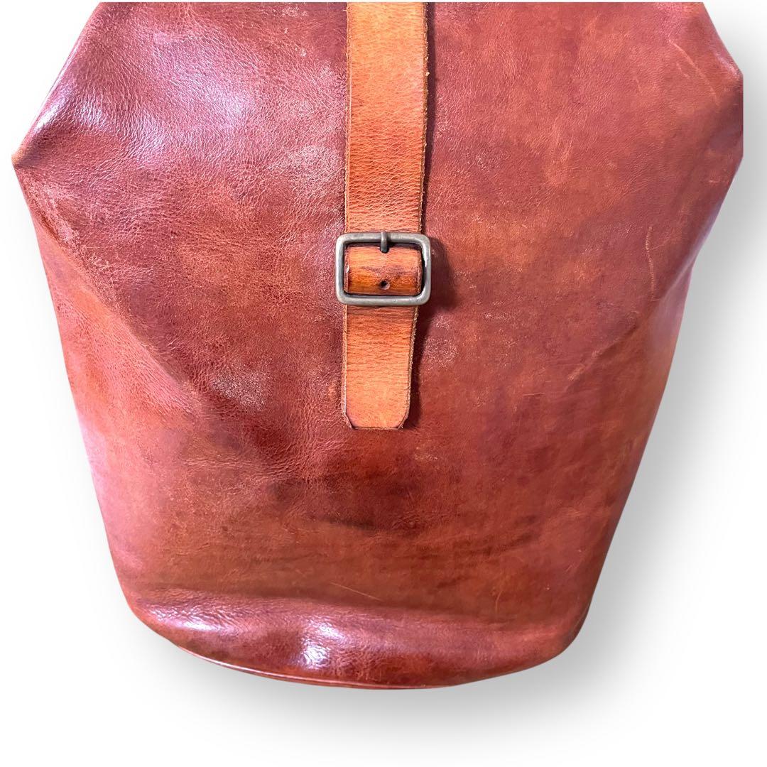 tochca トーチカ エメ リュック コニャック 本革 レザー ヴィンテージ