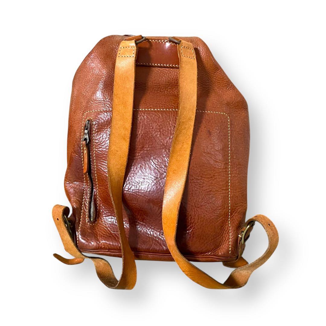 tochca トーチカ エメ リュック コニャック 本革 レザー ヴィンテージ