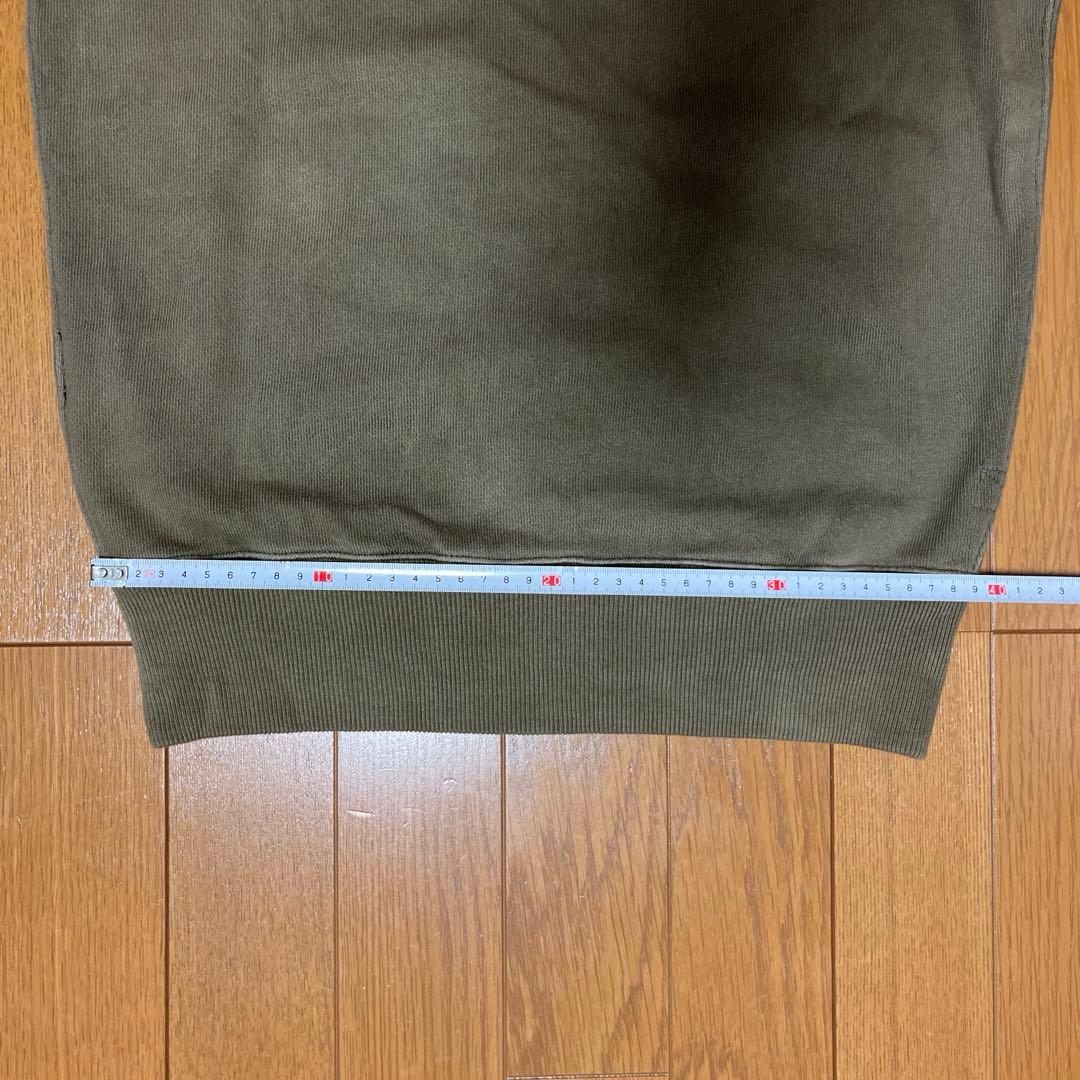 RRL DOUBLE RL コットン フレンチテリーフーディ オリーブ