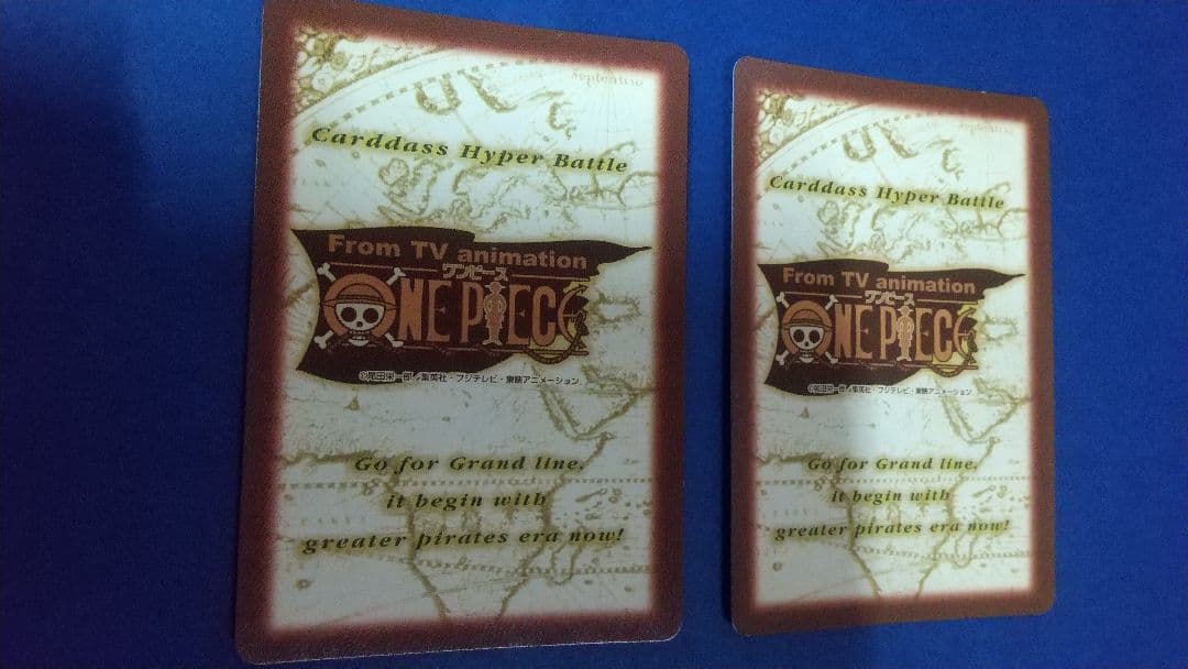 ワンピースカードダス 2枚　C-E1 　 非売品　ルフィ海賊団 三人の大海賊