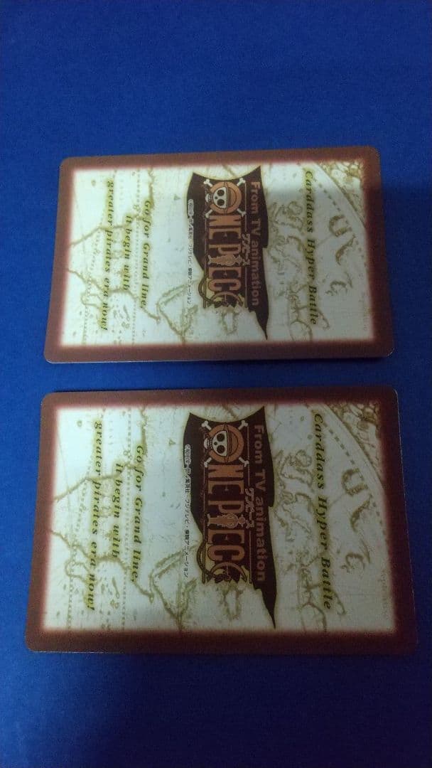 ワンピースカードダス 2枚　C-E1 　 非売品　ルフィ海賊団 三人の大海賊