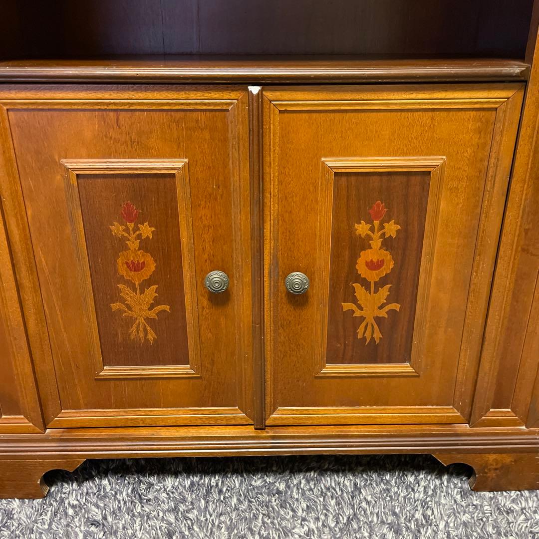 イタリア製　木象嵌チェスト