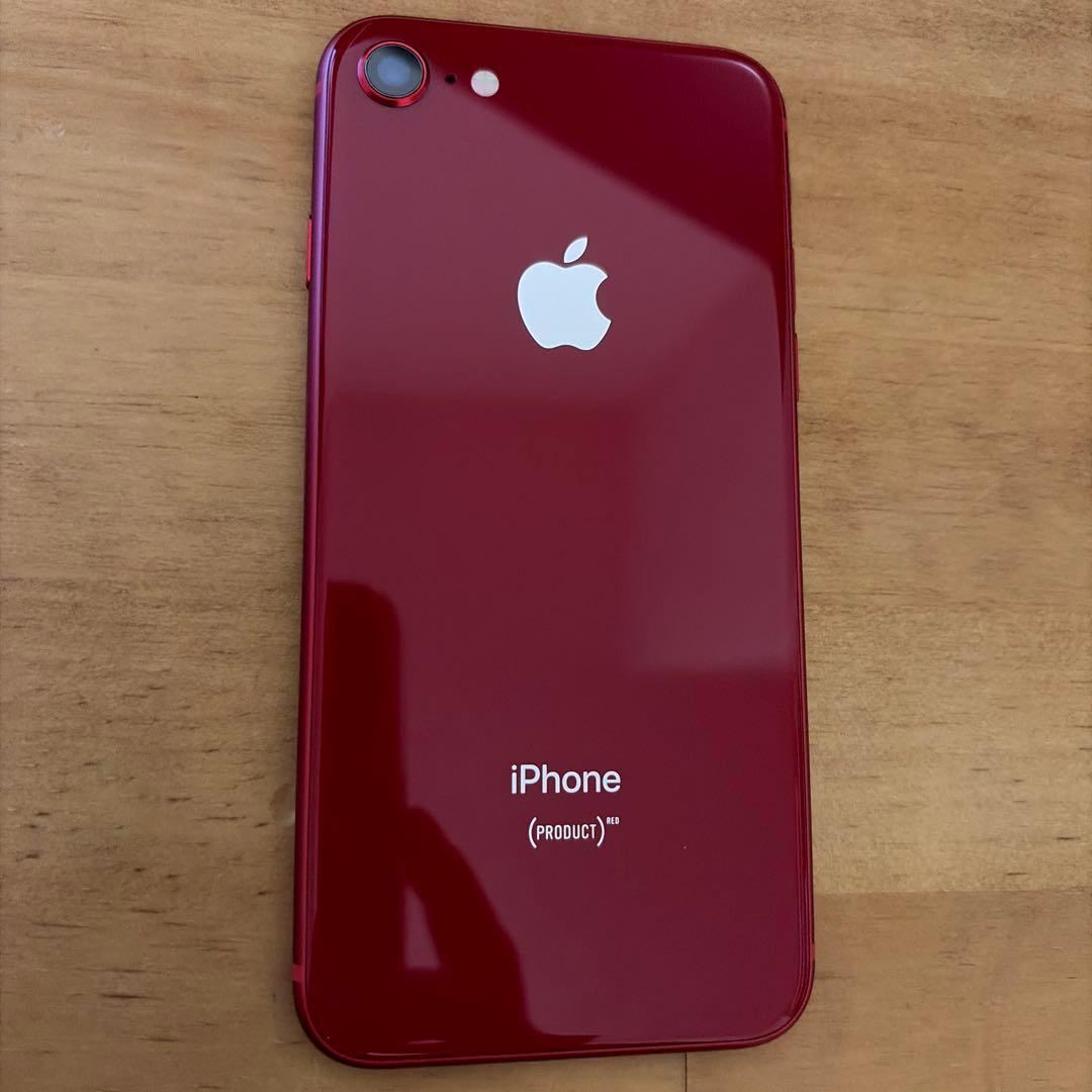 美品 iPhone 8 (PRODUCT RED) 64GB SIMフリー
