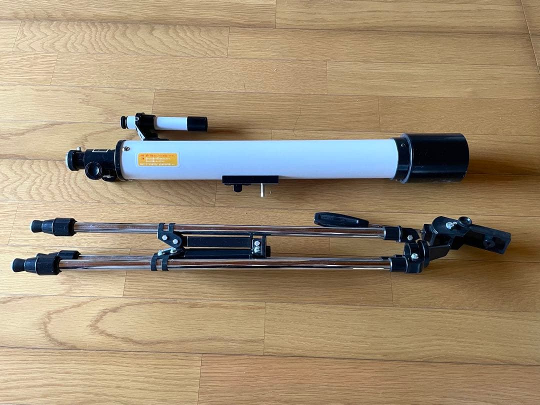 天体望遠鏡 ASTRONOMICAL TELESCOPE 専用三脚付 日本製②