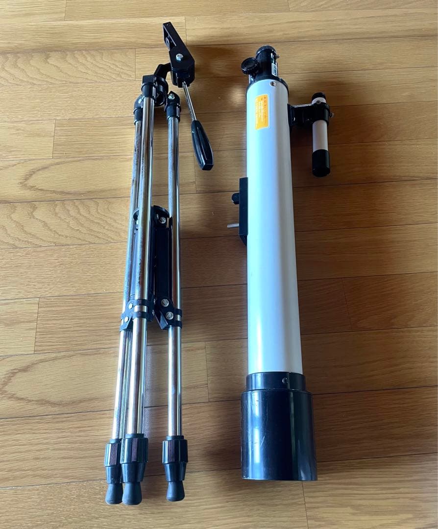天体望遠鏡 ASTRONOMICAL TELESCOPE 専用三脚付 日本製②