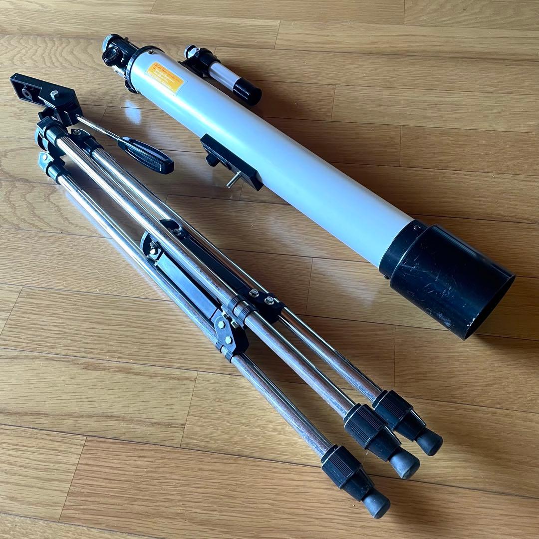天体望遠鏡 ASTRONOMICAL TELESCOPE 専用三脚付 日本製②