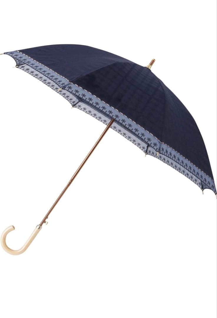 新品　DAKS 晴雨兼用傘　ネイビー　チェック