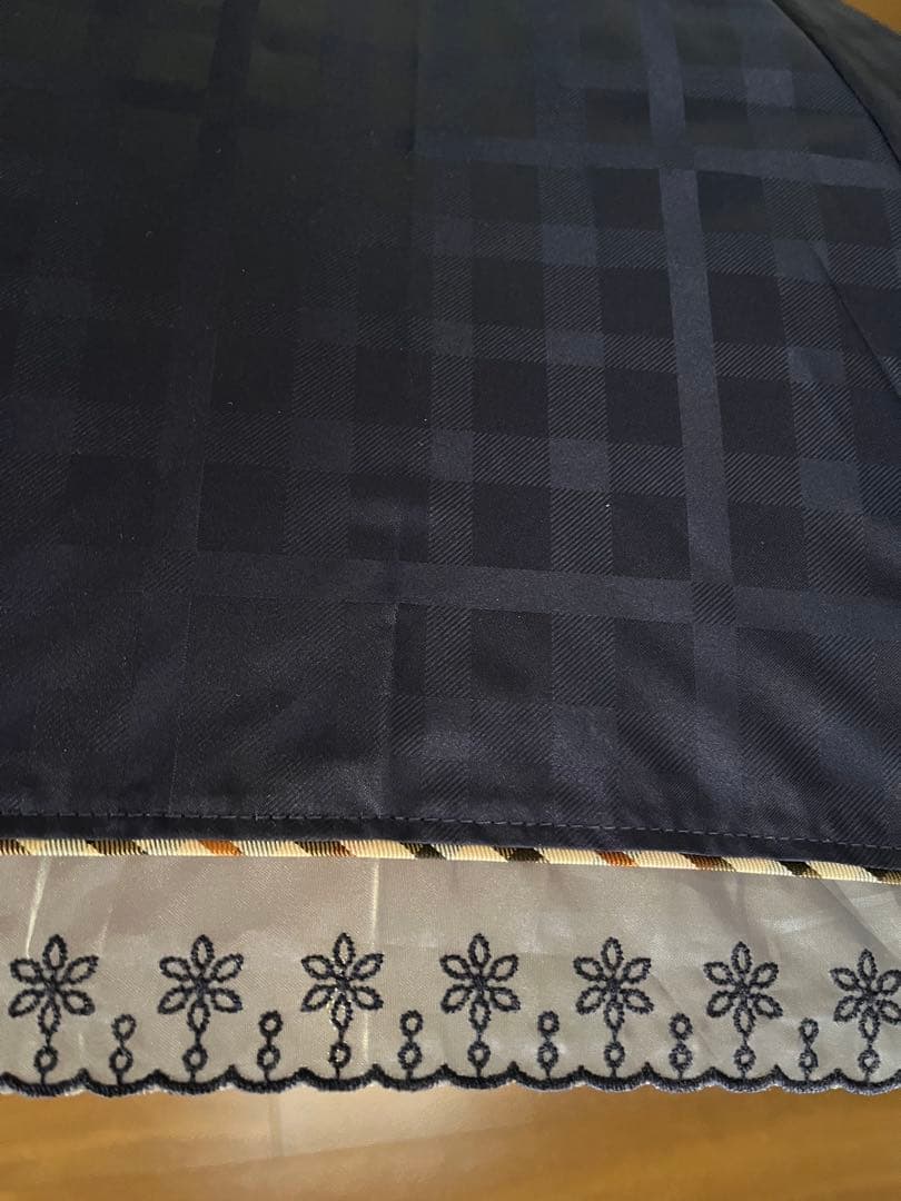 新品　DAKS 晴雨兼用傘　ネイビー　チェック