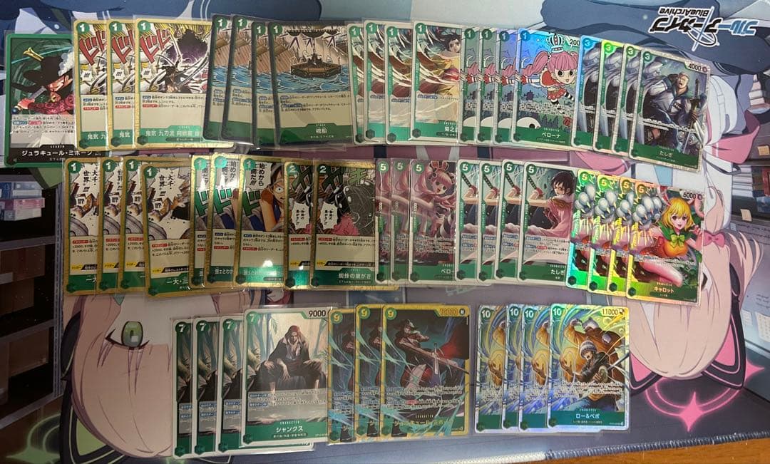 ワンピースカード 緑ミホーク 構築済みデッキ