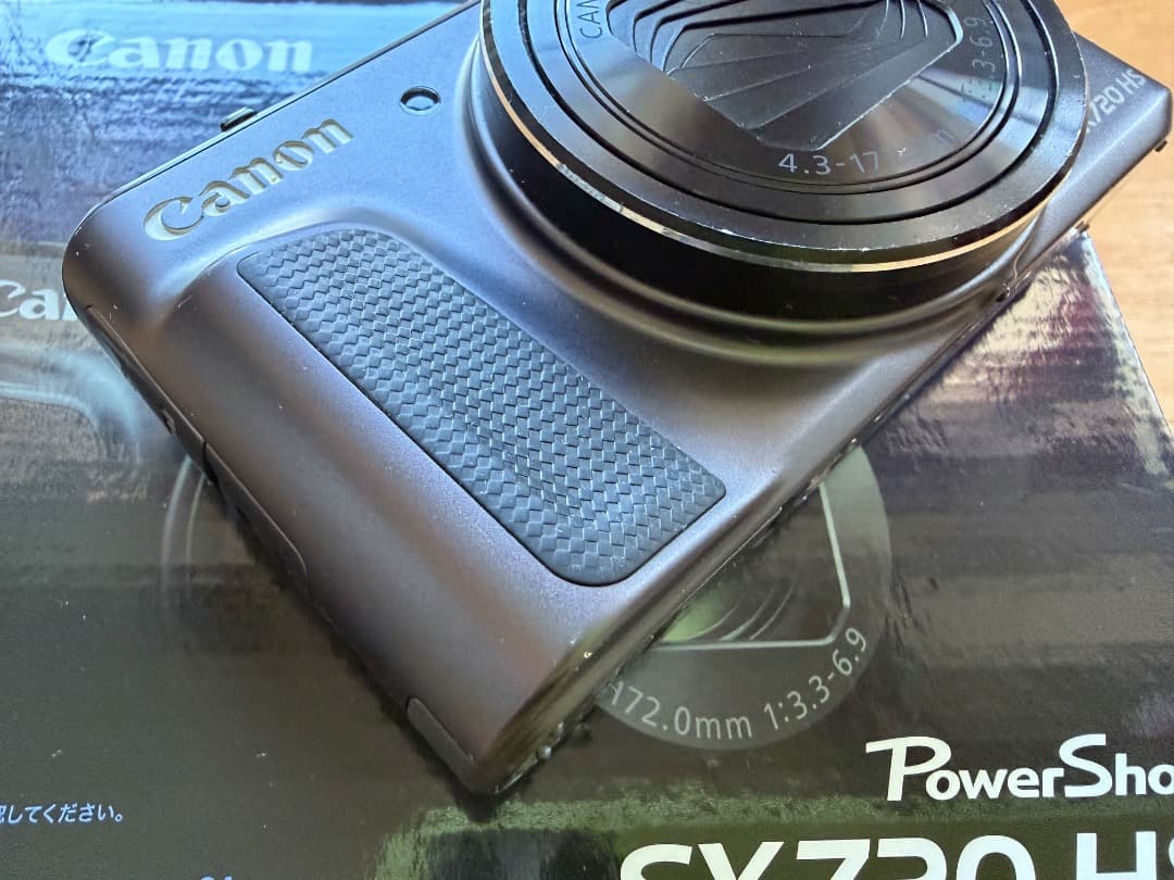 キャノン Canon PowerShot SX720 HS ブラック 稼働品