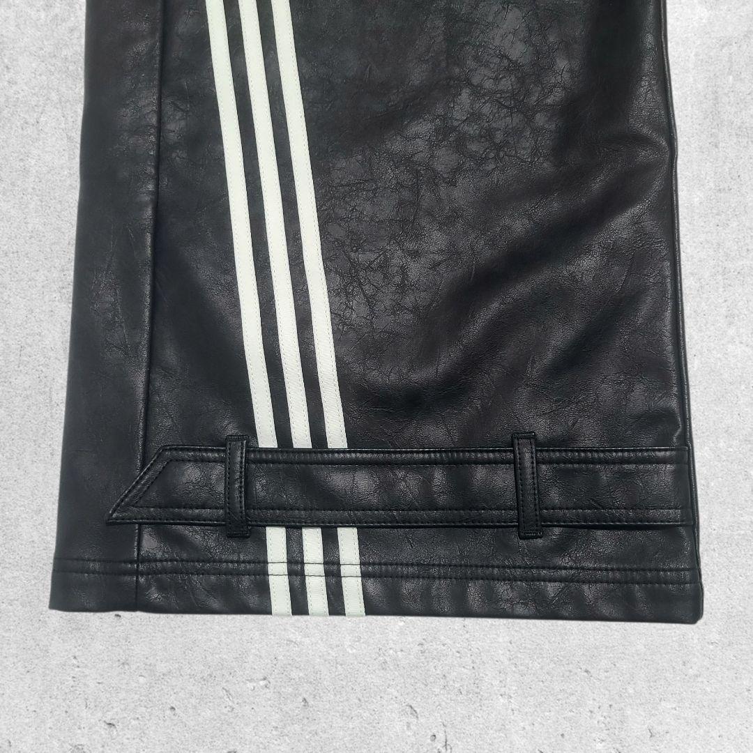 【新品】adidas ADILENIUM シーズン3 フェイクレザーパンツ 26