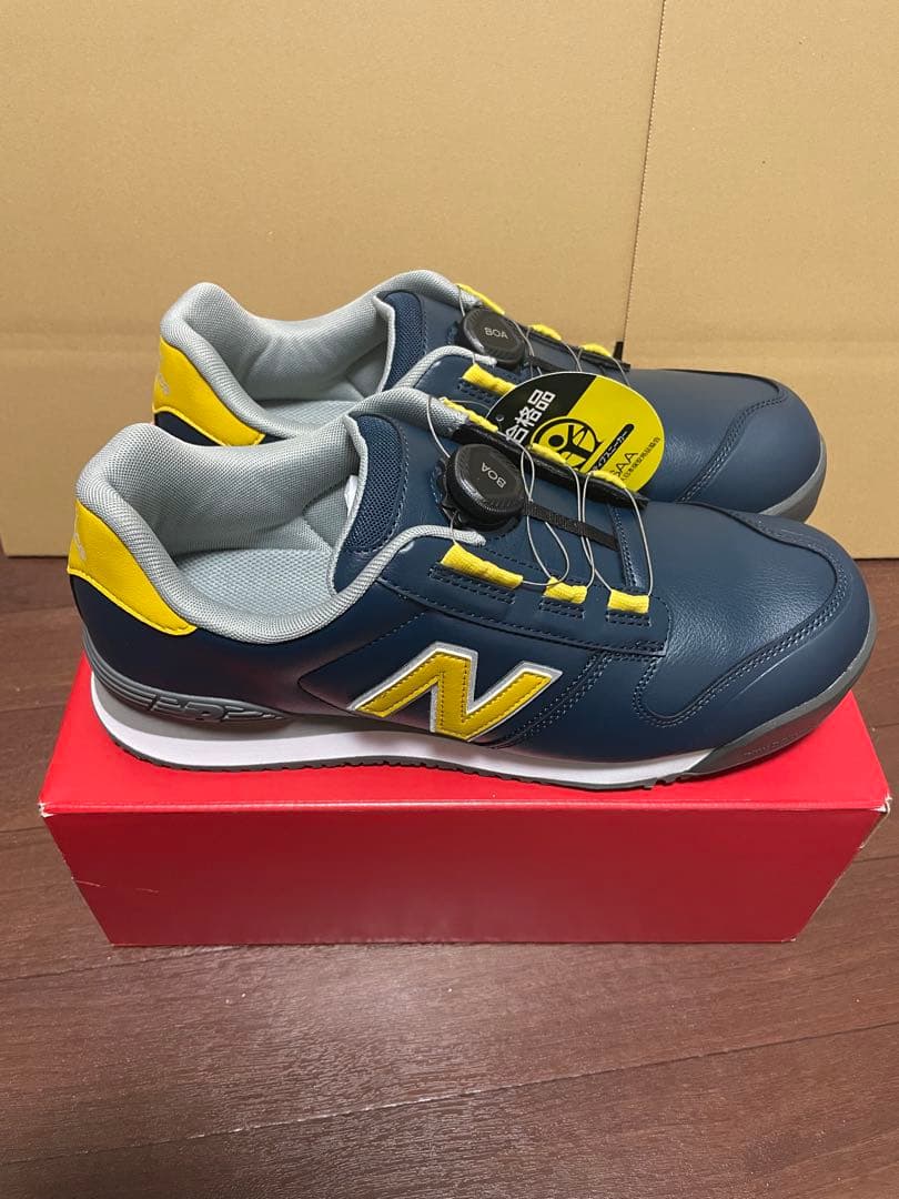 大*丸様 New Balance BS-445 ネイビー/イエロー BOA