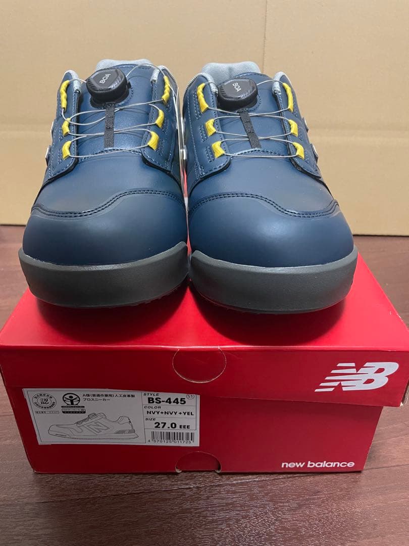 大*丸様 New Balance BS-445 ネイビー/イエロー BOA