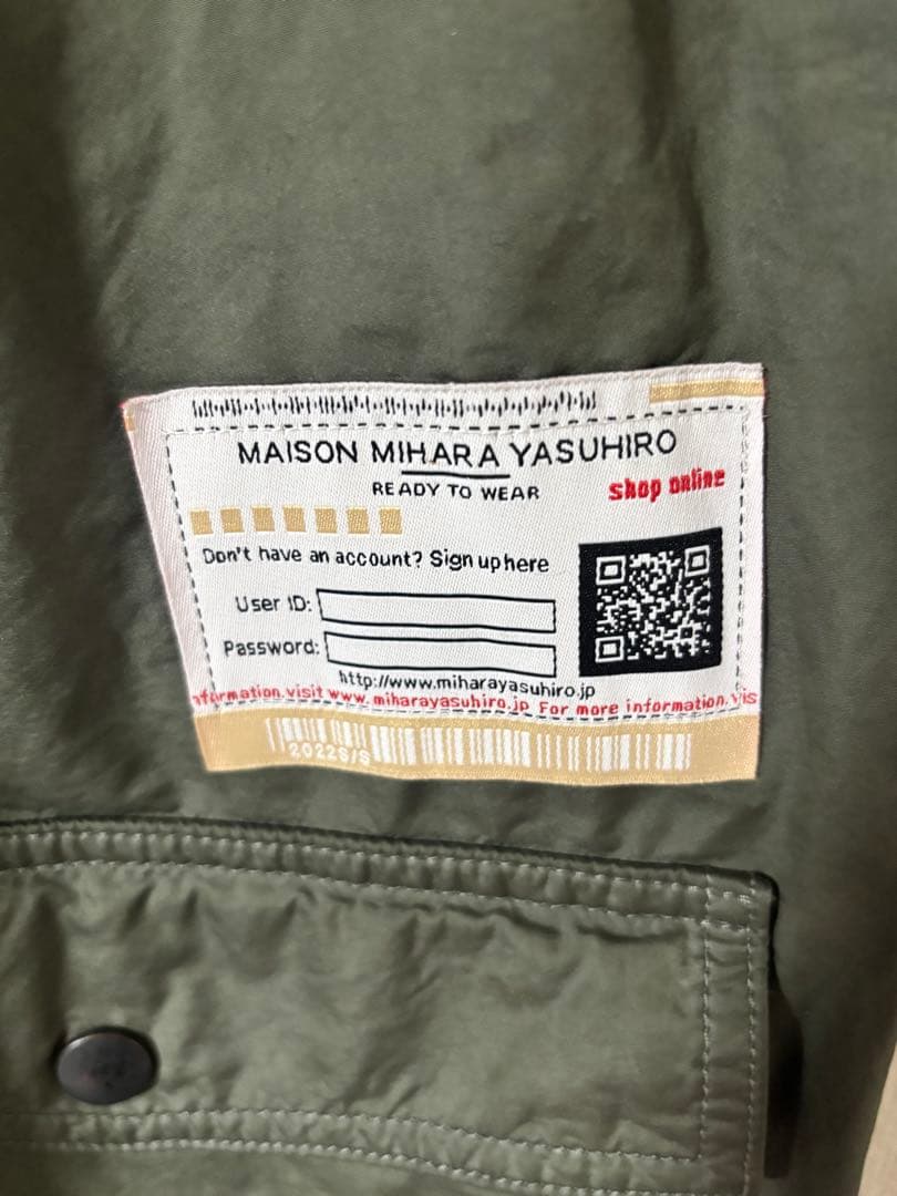 ミハラヤスヒロ 22SSサルエルパンツ