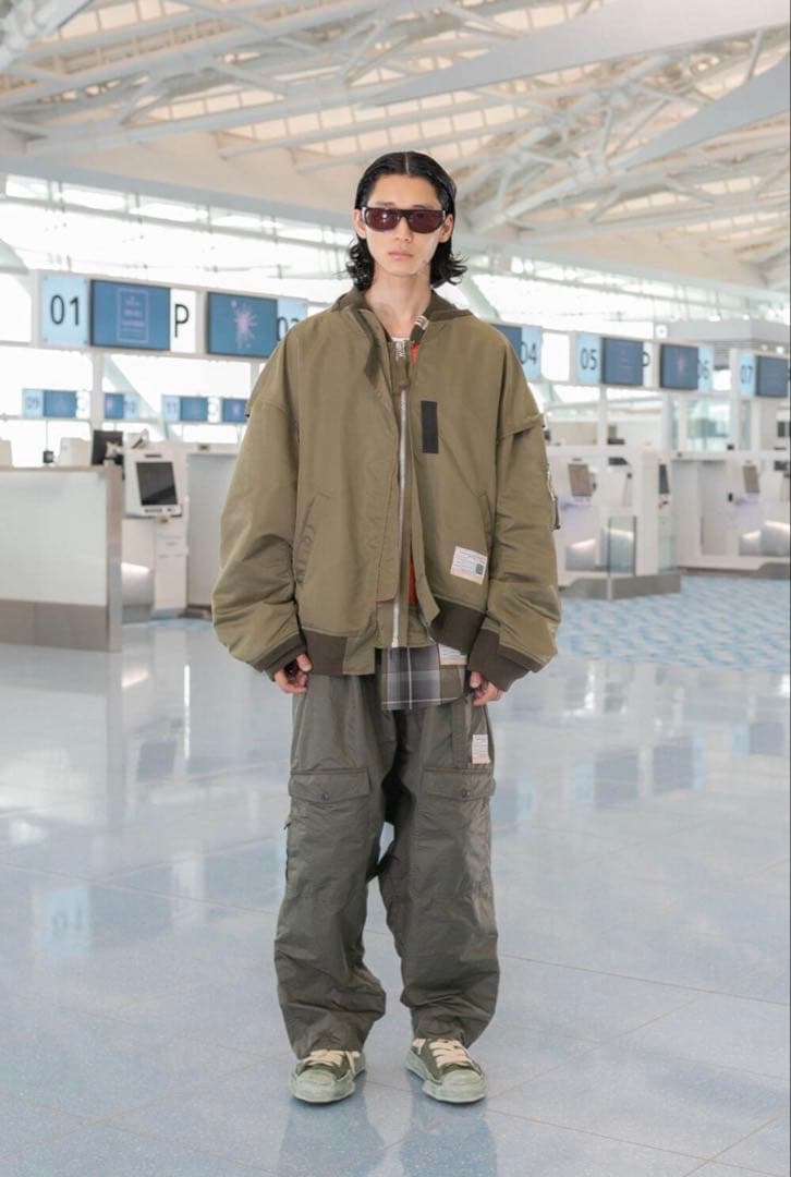 ミハラヤスヒロ 22SSサルエルパンツ