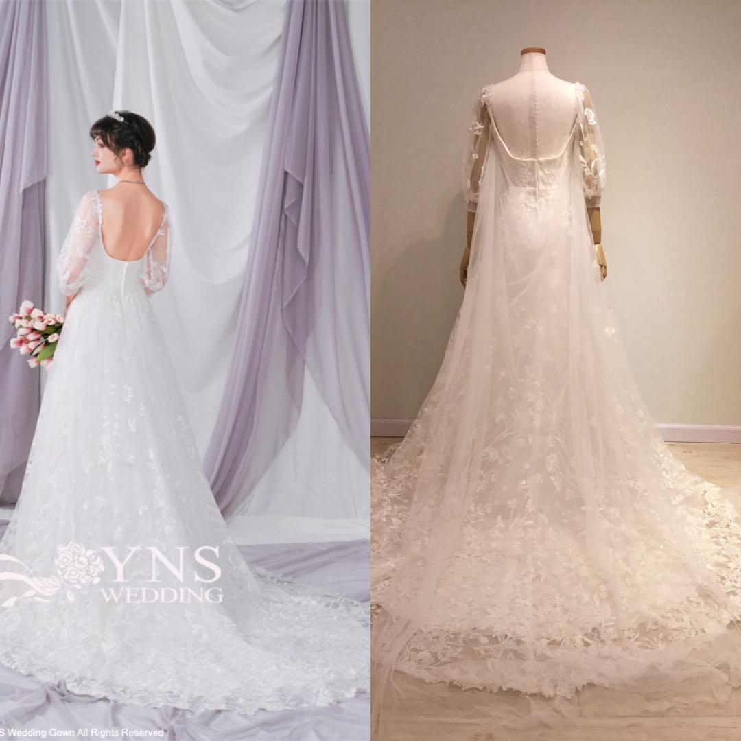 YNS WEDDING Aラインウェディングドレス